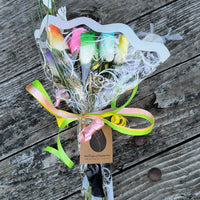 Spring Easter Wooden Rose Flower Bouquet - The Original Wooden Rose