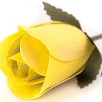 Wholesale Half Open Bud Wooden Roses FULL CASE 100 Bunches, Mix and Match Colors, Price is per Bunch - The Original Wooden Rose