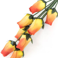 Wholesale Closed Bud Wooden Roses HALF CASE 50 Bunches, Mix and Match Colors, Price is per Bunch - The Original Wooden Rose