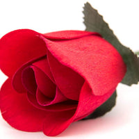 Wholesale Half Open Bud Wooden Roses FULL CASE 100 Bunches, Mix and Match Colors, Price is per Bunch - The Original Wooden Rose