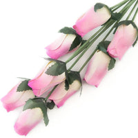 Wholesale Closed Bud Wooden Roses HALF CASE 50 Bunches, Mix and Match Colors, Price is per Bunch - The Original Wooden Rose