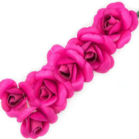 Wholesale Full Open Bud Wooden Roses FULL CASE 100 Bunches, Mix and Match Colors, Price is per Bunch - The Original Wooden Rose