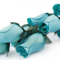 Wholesale Closed Bud Wooden Roses HALF CASE 50 Bunches, Mix and Match Colors, Price is per Bunch - The Original Wooden Rose