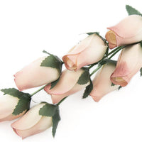 Wholesale Closed Bud Wooden Roses FULL CASE 100 Bunches, Mix and Match Colors, Price is per Bunch - The Original Wooden Rose