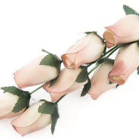 Wholesale Closed Bud Wooden Roses HALF CASE 50 Bunches, Mix and Match Colors, Price is per Bunch - The Original Wooden Rose