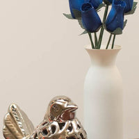 Royal Blue Closed Bud Roses 8-Pack - The Original Wooden Rose