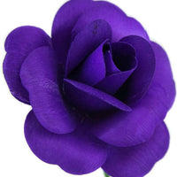 Wholesale Full Open Bud Wooden Roses FULL CASE 100 Bunches, Mix and Match Colors, Price is per Bunch - The Original Wooden Rose