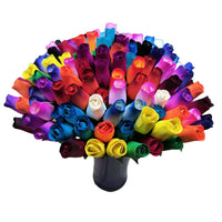 Bulk 144 individual Wooden Roses. Use for Crafts, Fundraisers, Give aways, Valentines Day - The Original Wooden Rose