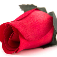 Red Closed Bud Roses 8-Pack - The Original Wooden Rose