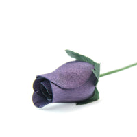 Grey Closed Bud Roses 8-Pack - The Original Wooden Rose