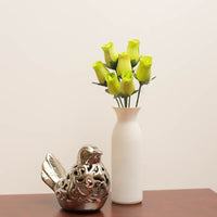 Light Green Closed Bud Roses 8-Pack - The Original Wooden Rose