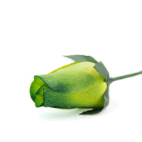 Green/Dark Green Closed Bud Roses 8-Pack - The Original Wooden Rose