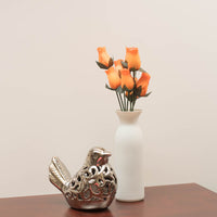 Pumpkin Closed Bud Roses 8-Pack - The Original Wooden Rose
