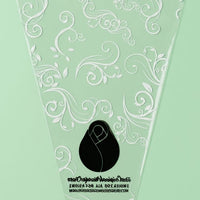 Wooden Rose Floral Sleeves — Pack of 100 (Fundraising) - The Original Wooden Rose