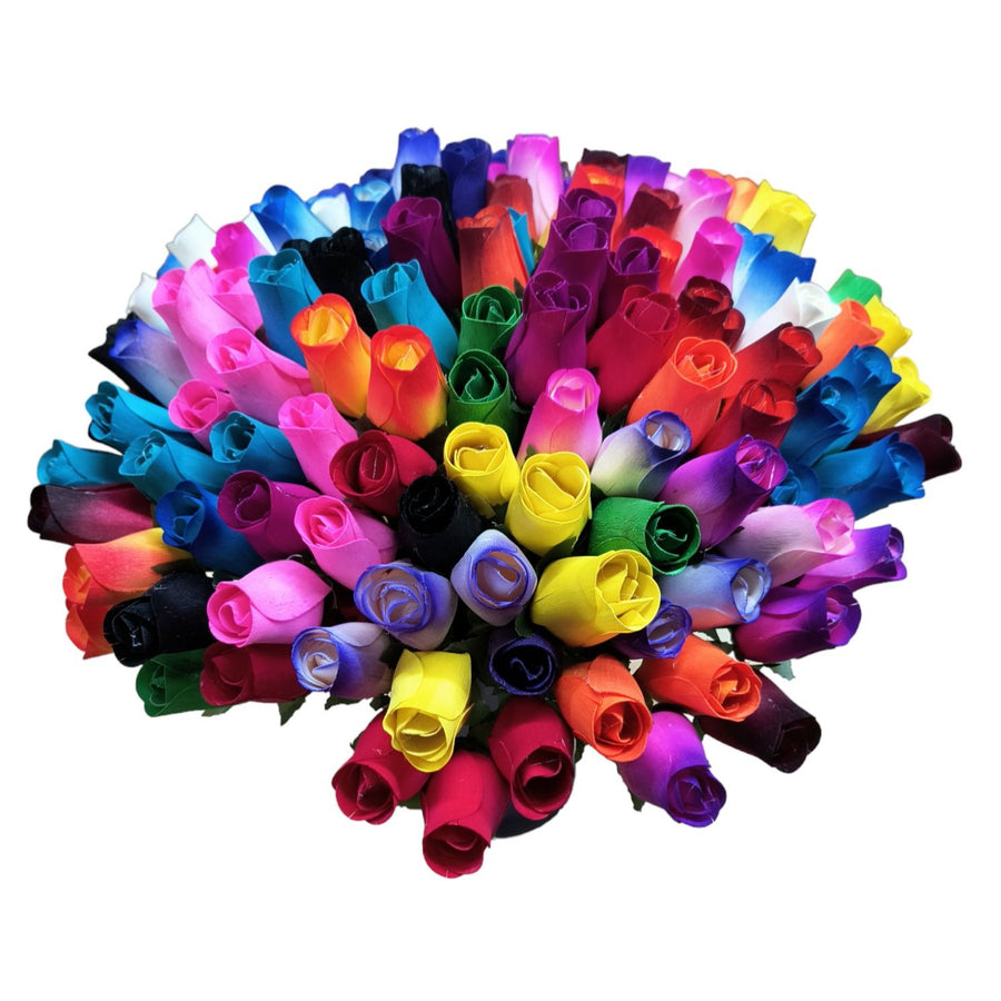 Individual Bulk Roses Bulk 144 individual Wooden Roses. Use for Crafts, Fundraisers, Give aw ...