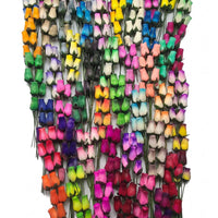 Fundraising Kit, 800 Wooden Roses, Sleeves, Grass and Tags.