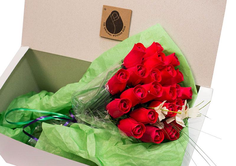 Wooden Rose Bouquet Gift Box – The Original Wooden Rose