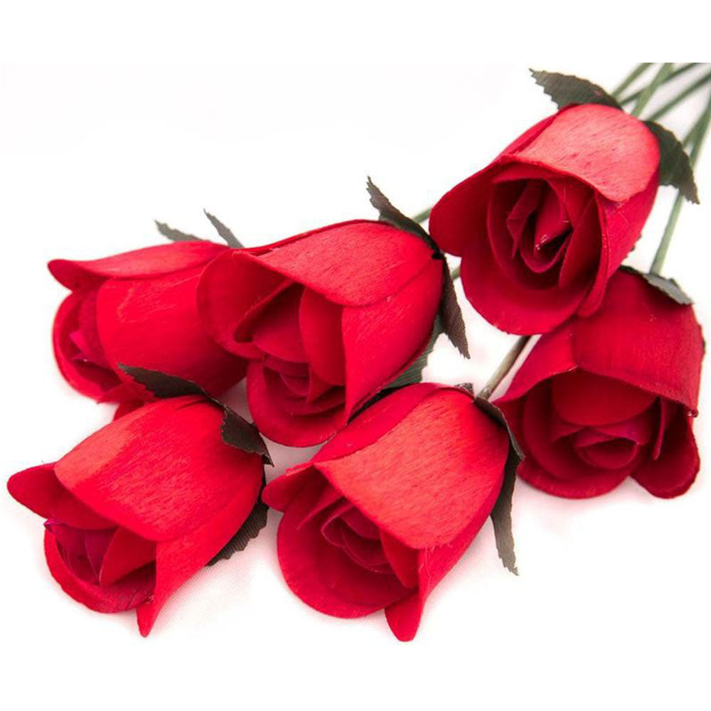 Red Opened Roses Open Red Roses